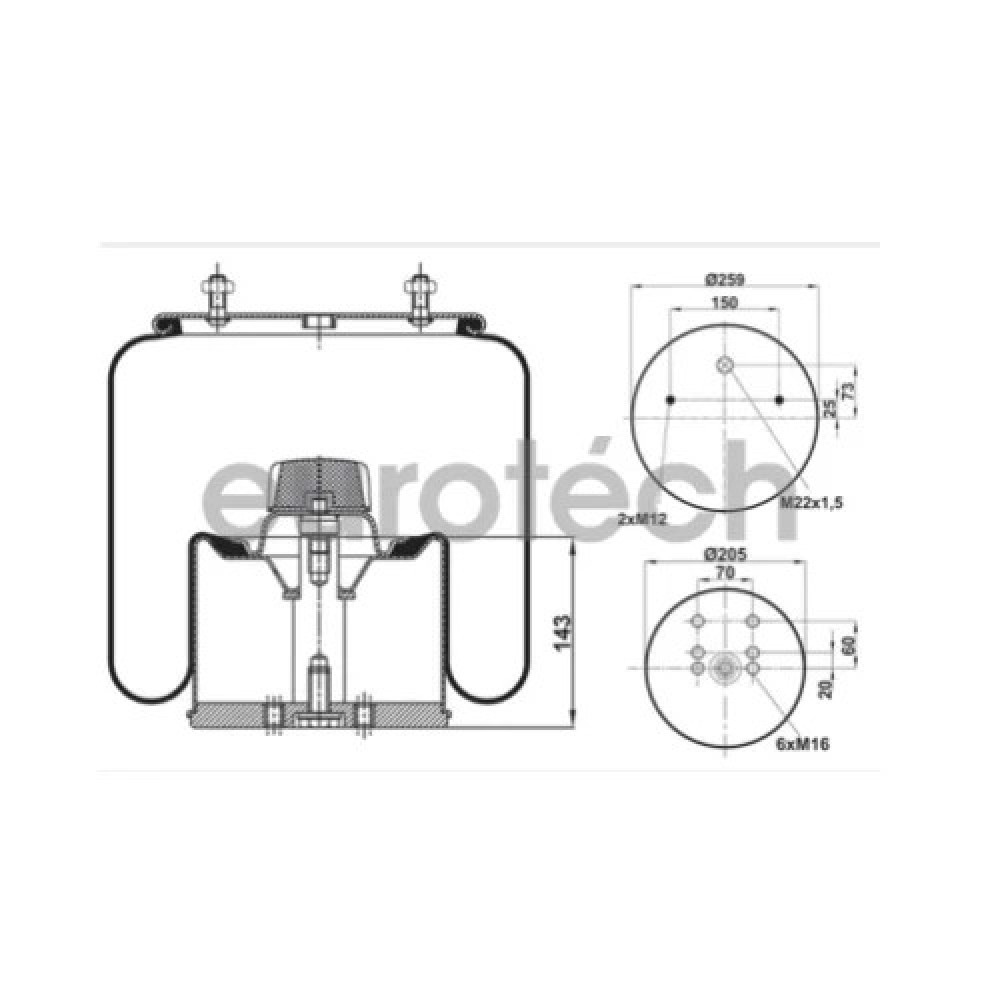 Air Bellow - SP 55810-K Air Bellow - SP 55810-K